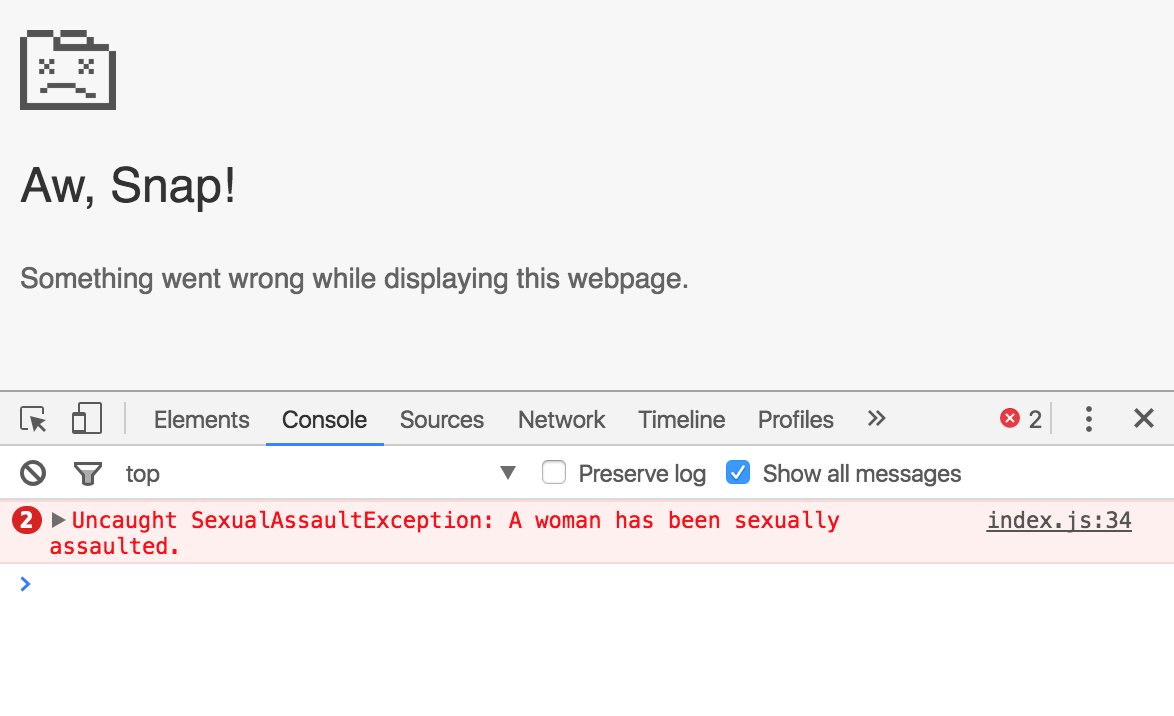 You wouldn't put up with a web framework that crashed every 2 minutes, so why would you put up with a culture that fails that often?