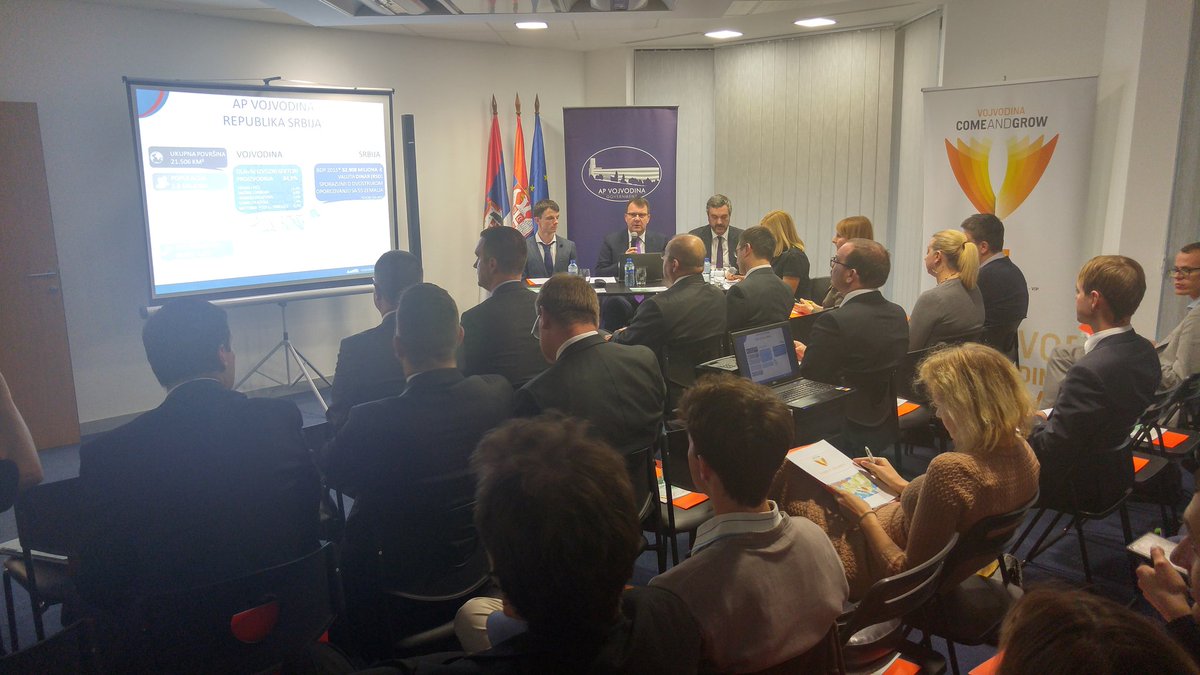 Franc_Bogovic's tweet photo. Round table @vojvodina and #FDI. #Serbia  on the way to EU membership with competitive business environment #IPAfunds #SMEs #renewables https://t.co/bsuB6OICX3