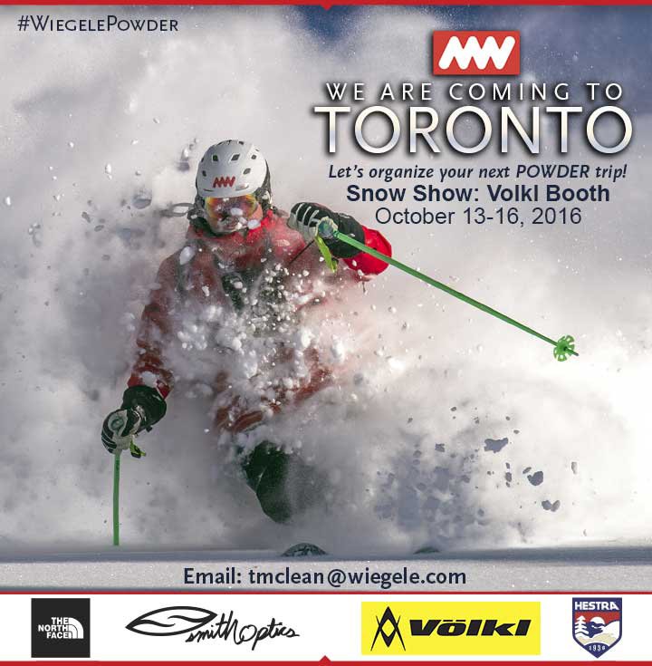 MikeWiegeleHeli's tweet photo. Enter to win a #WiegelePowder HELI-PACKAGE! Join @mcleanheliski at @torontosnowshow in @volklskis booth #snowshow16 https://t.co/Unw7EYRc81