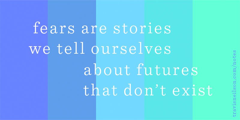 A thought from this weeks note from <a href="/travisneilson/">Travis Neilson</a>. travisneilson.com/notes  #ThursdayNote