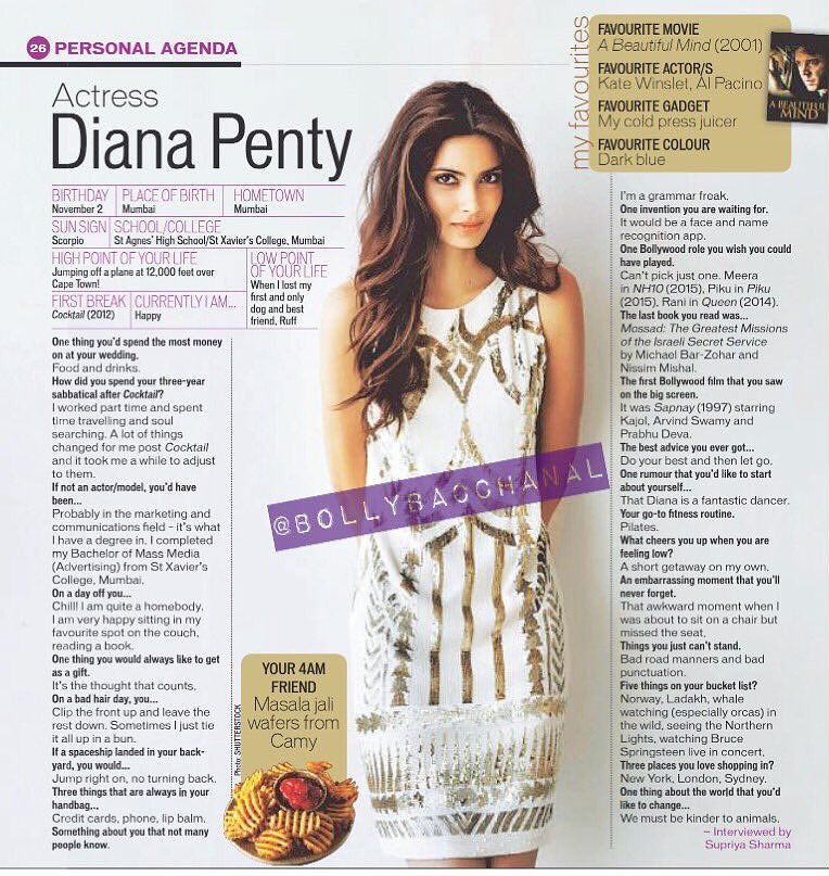 TeamDianaPenty_'s tweet photo. Checkout @DianaPenty's rapid fire with @HTBrunch! Such a fun person she is ❤️#TeamDiana https://t.co/o4eF10t3kW