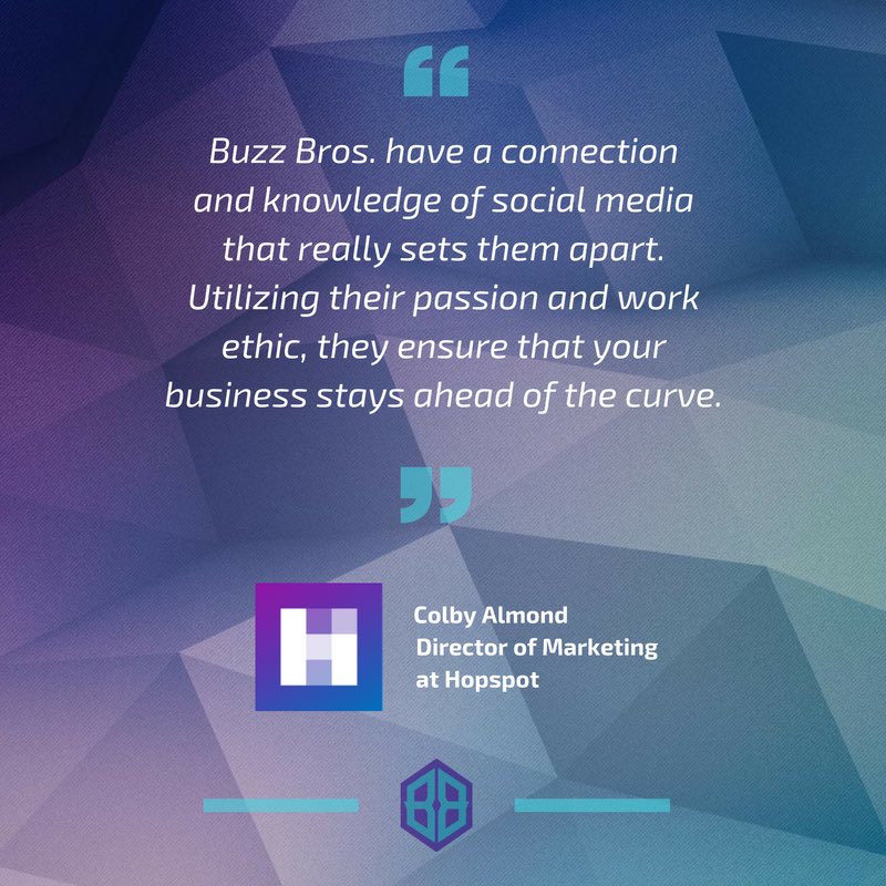 Buzz_Bros's tweet photo. Shoutout to our friends and clients over at @hopspotapp for letting us help them build their buzz!

Let us help you #BuildYourBuzz https://t.co/qSZRw6Oqhl