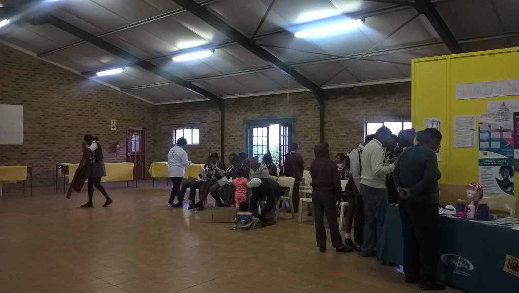 ubanesia's tweet photo. #RFHD2016 Rotary serving humanity. Wonderful partners. CANSA, Stb Hospice, @Heart, local nurses. We thank you. https://t.co/9UVd3f962A