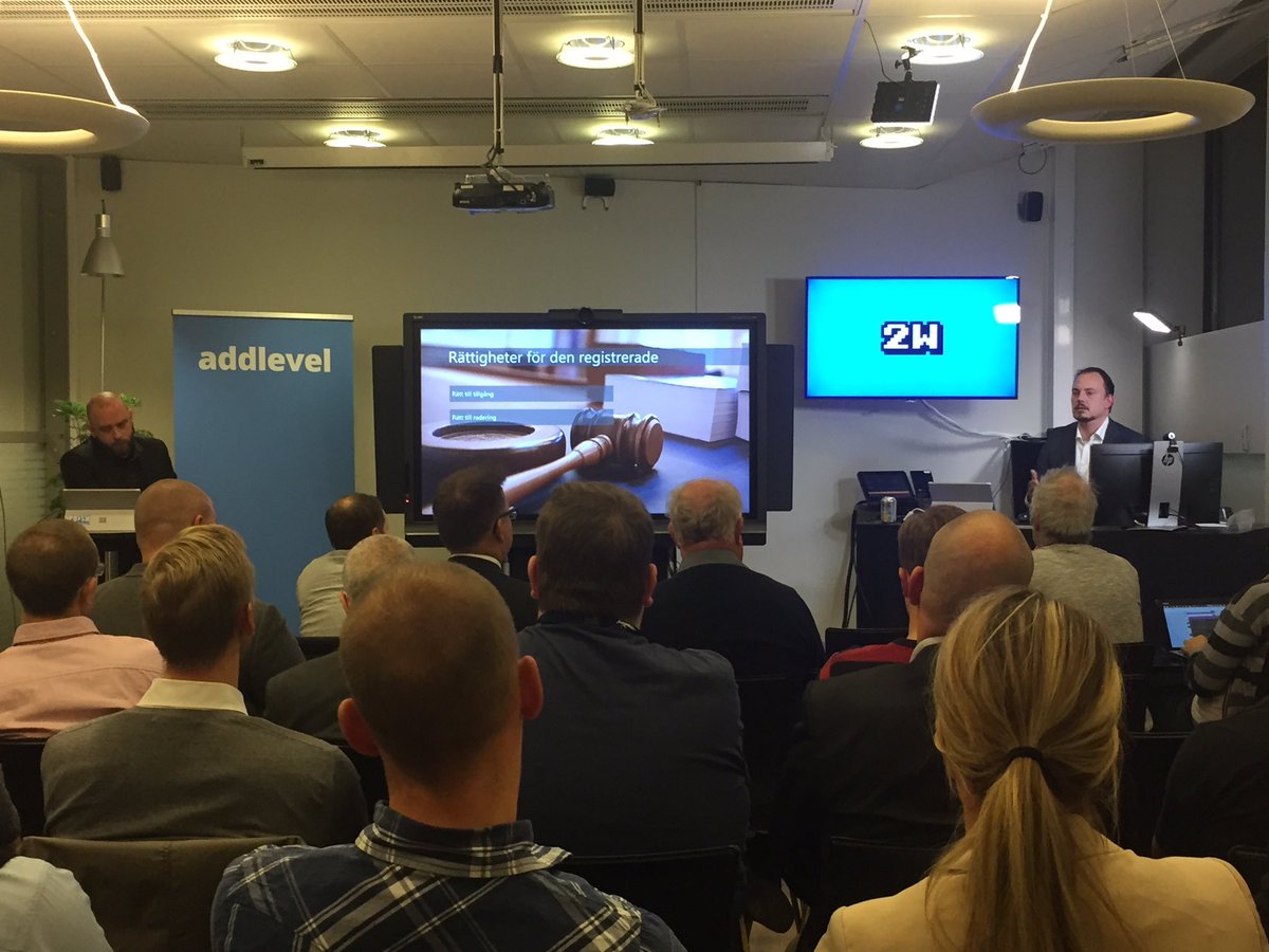 Anders_Mansson's tweet image. @martenthomasson and @Mahu78  Talking about GDPR @LabCenter_se #GDPR #Addlevel #Labcenter