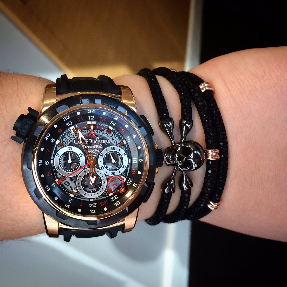 ArmRock's tweet photo. #watchcrushwednesday @carl_f_bucherer X #StingHD at ArmstrongRockwell https://t.co/twc0V0cKJY