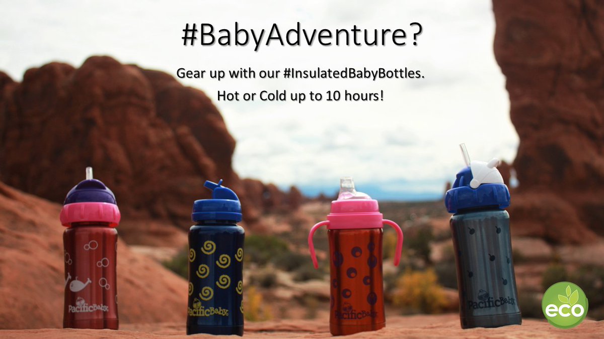PacificBabyInc's tweet photo. Gear up for your next adventure with our 3 in 1 Thermal Insulated Bottles! #pacificbaby #adventure #outdoors #natural https://t.co/ys7vc63ZkO