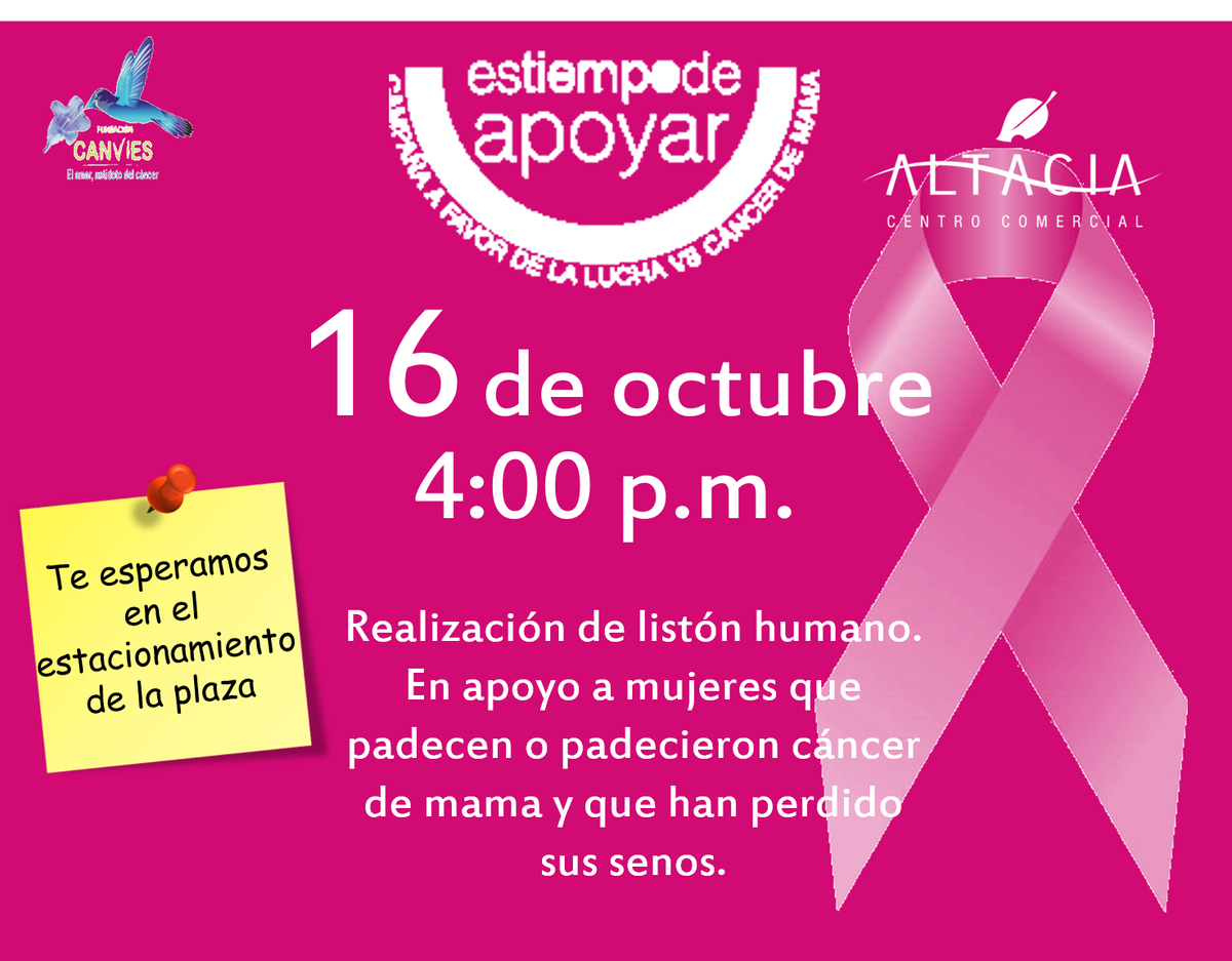Fund_CANVIES's tweet photo. Te esperamos en el Centro Comercial Altacia #EsTiempoDeApoyar https://t.co/35p0D1l3Yk