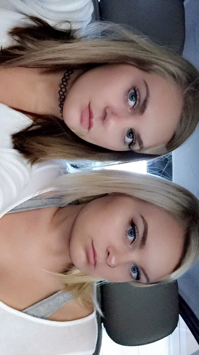 amccaslinn's tweet image. now i can see why people say me and madison look alike. barely even tell it's a face swap lolo lol