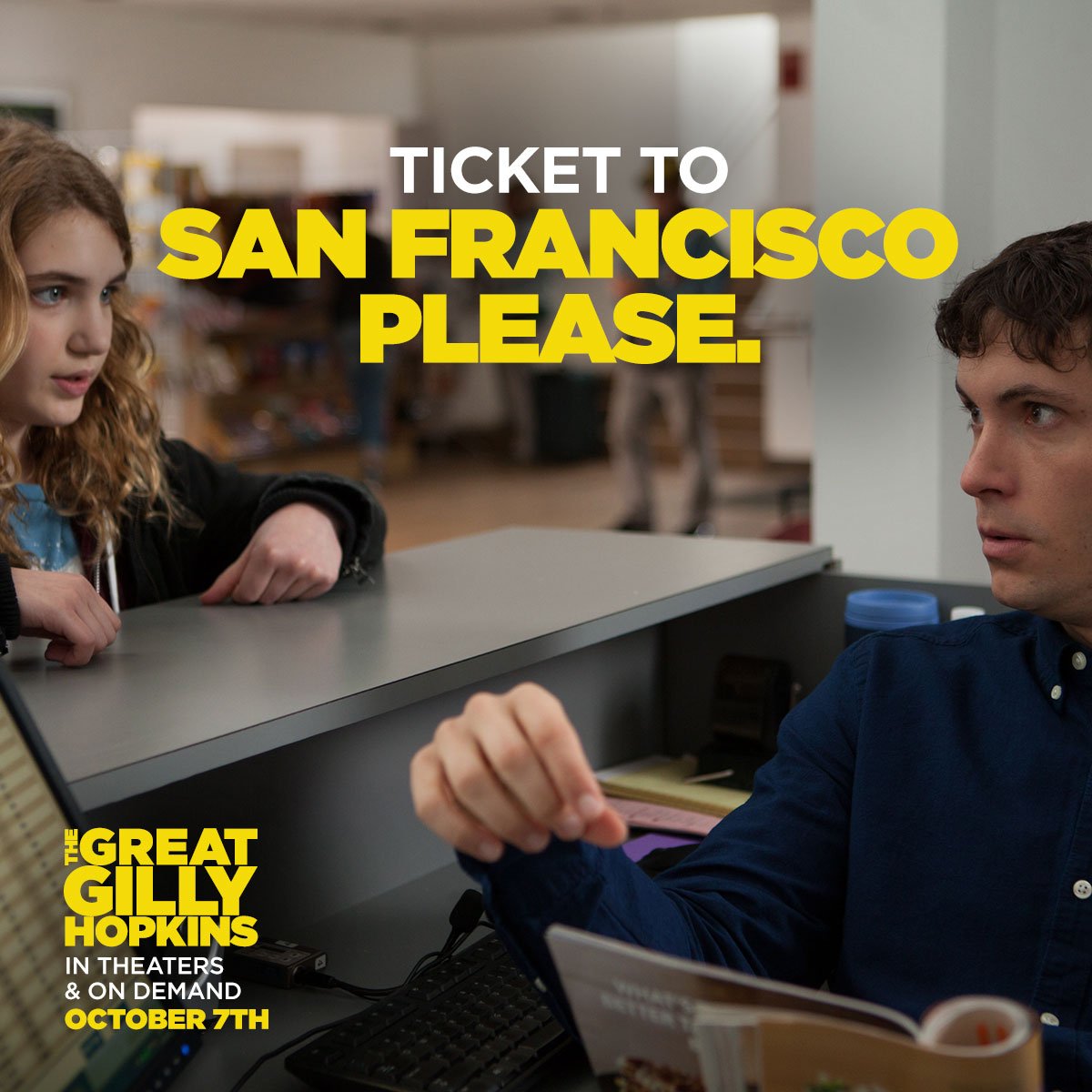 Gilly's trying to find her way home. See #SophieNelisse star in #TheGreatGillyHopkins, in theaters and on demand now!