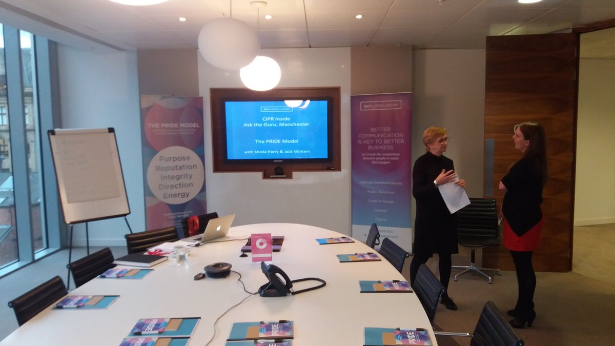 theblueballroom's tweet photo. All set up and ready to go soon..! Tweet using #AskTheGuru #EngagePRIDE @ciprinside https://t.co/Ih8nM0Bcrn