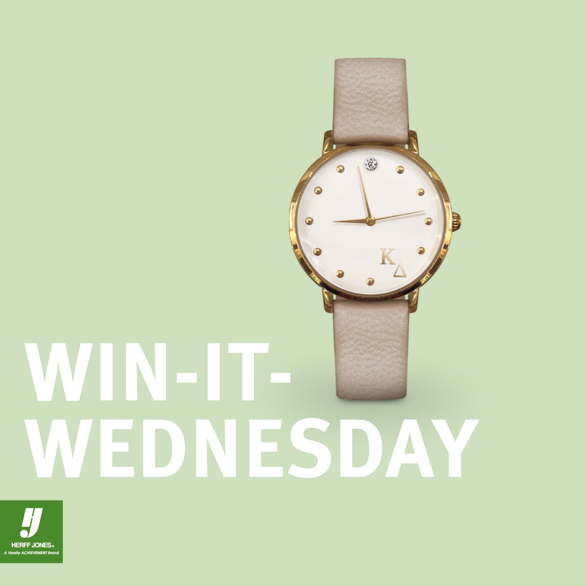 Who's ready for Win-It-Wednesday?! RT for a chance to win this watch from Herff Jones. #goKD