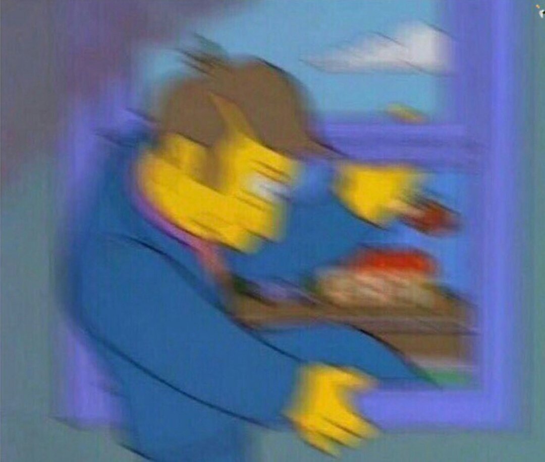 When you're at a house party and they run out of weed 💀