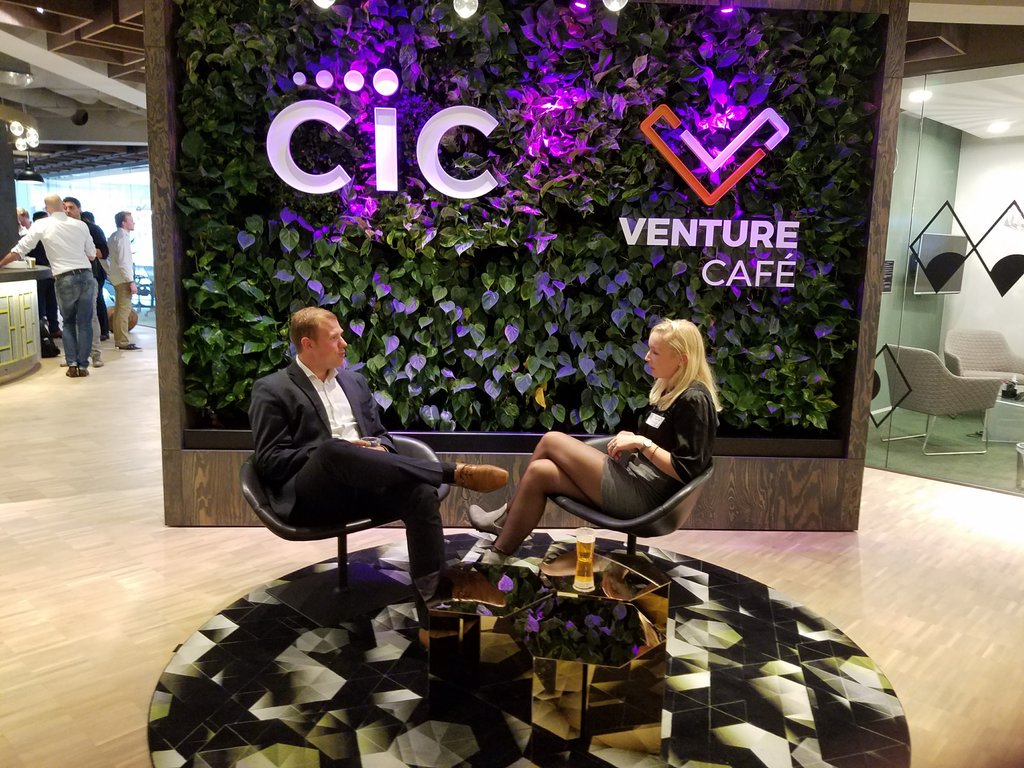 rowe's tweet photo. Arrived at CIC Rotterdam, getting ready for our Grand Opening tomorrow.  Our first outside the USA.  I'm told we have over 1000 RSVPs! https://t.co/MK2be9oSQf