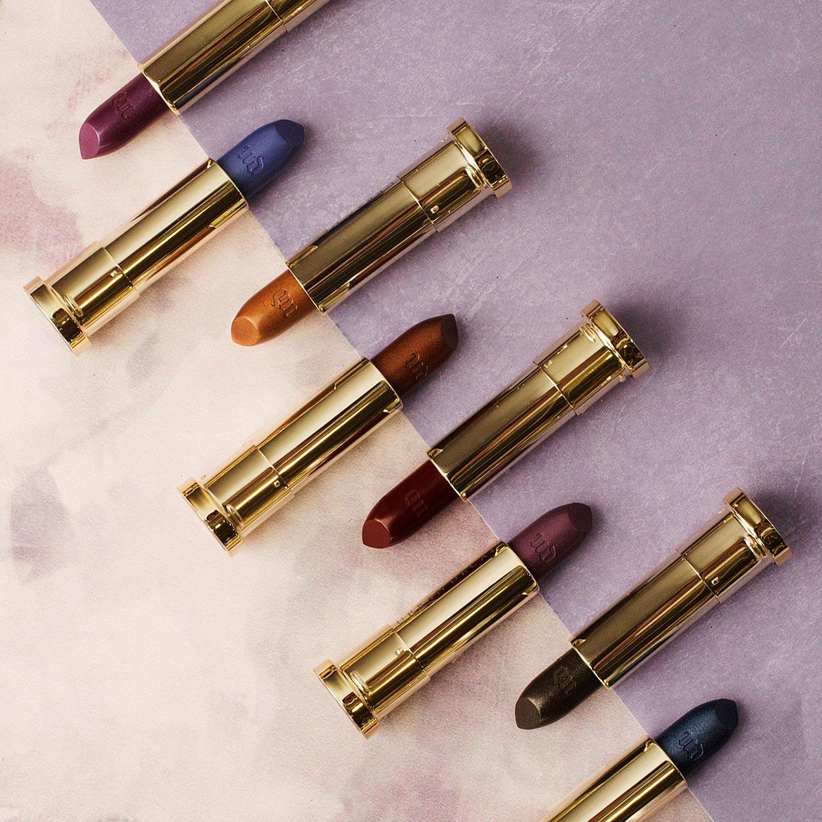 Gettin' in formation with the 9 shades from our OG lip lineup. #UDXX #UrbanDecay