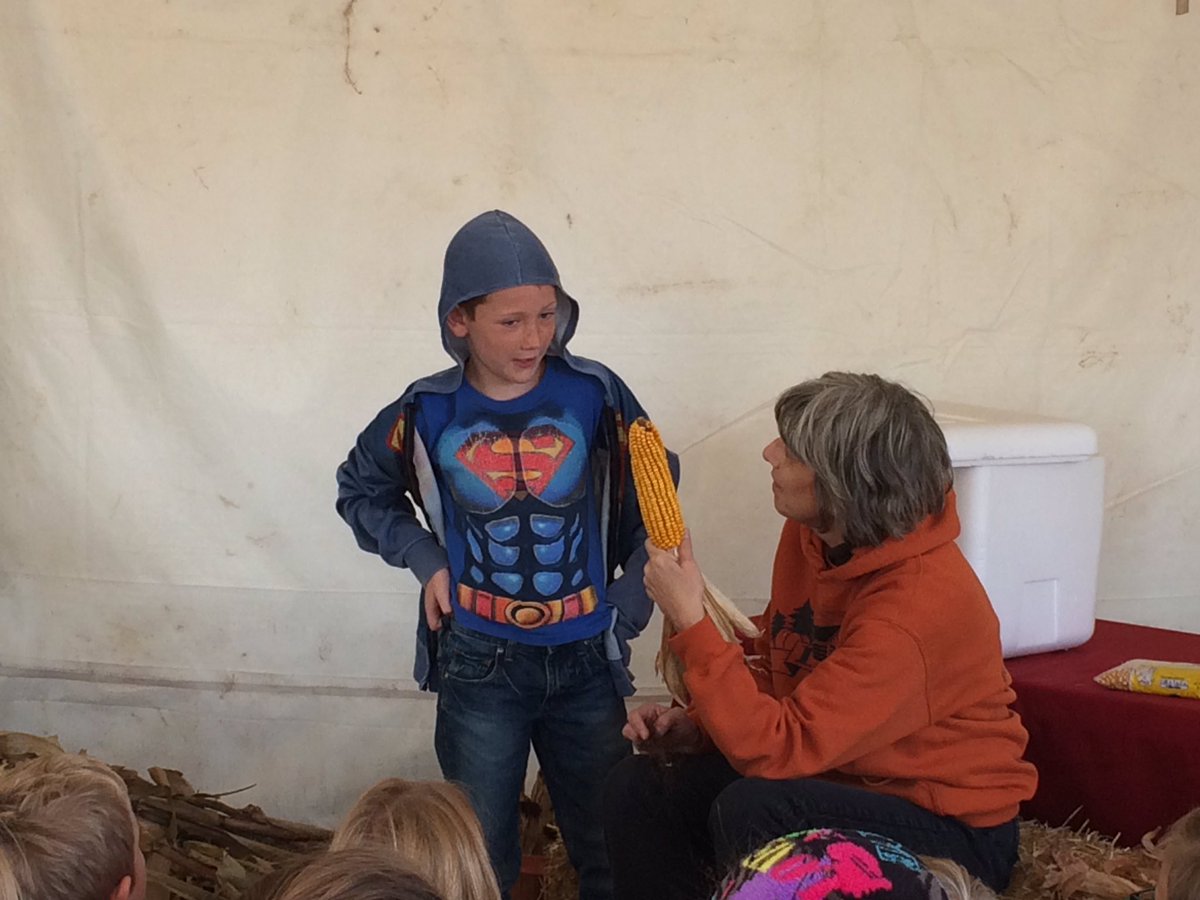 mack1stgrade's tweet photo. Such a fun place @DullsTreeFarm and Superman even made the trip! https://t.co/Q1YLjdm9ck