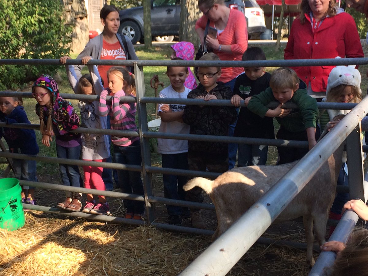 mack1stgrade's tweet photo. Such a fun place @DullsTreeFarm and Superman even made the trip! https://t.co/Q1YLjdm9ck