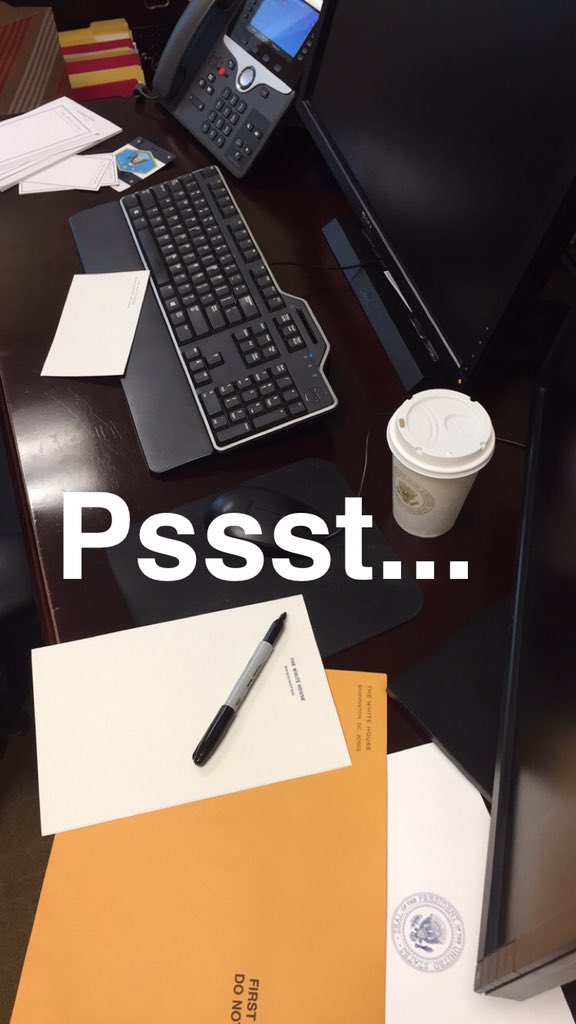 Pssst! We have big news about the #ItalyState visit. 🇮🇹

See it first on <a href="/Snapchat/">Snapchat</a> 👻: MichelleObama 💁🏽