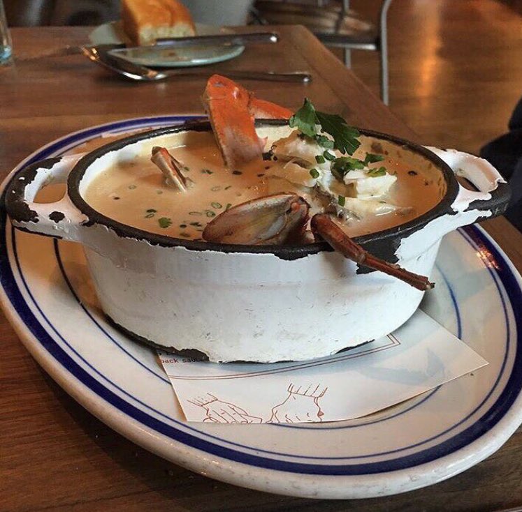 It's officially soup season #shecrabsoup #theoptimistatl