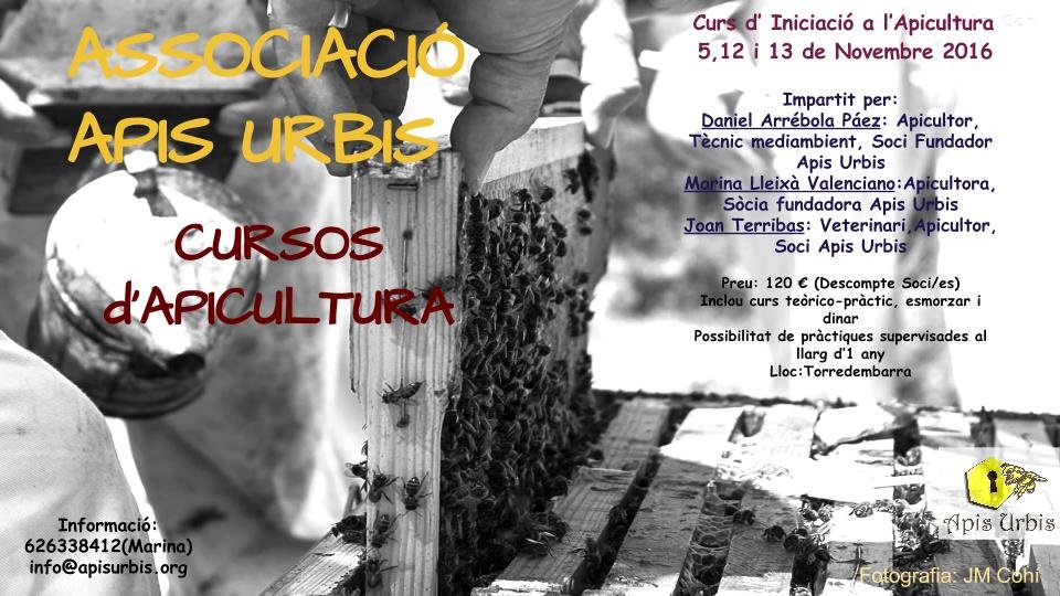 APISURBIS's tweet photo. De nou fem una formació per aquells/es que vulgueu iniciar-vos en l'apasionant món de l'Apicultura https://t.co/fSTonUyEX4