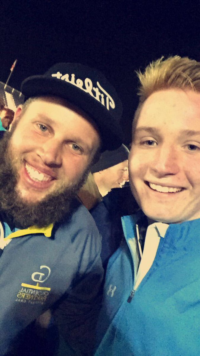 Really nice walking round with <a href="/BeefGolf/">Andrew 'Beef' Johnston</a> today at the pro am. Such a nice guy, you can see why he is the crowds favourite 🏌👌🏻