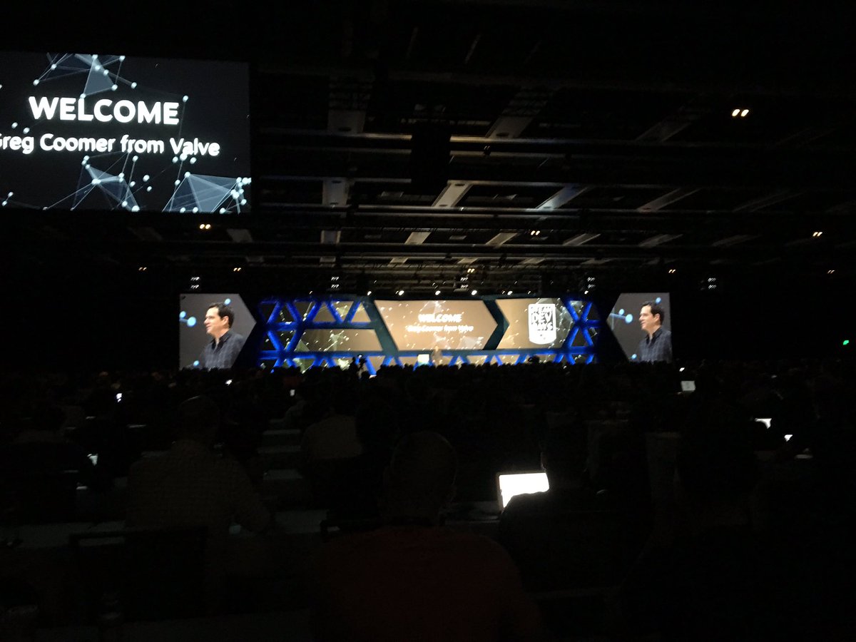 docchang's tweet photo. Steam dev days. Who else is here? #SteamDevDays #VR https://t.co/6bdnwRALwc
