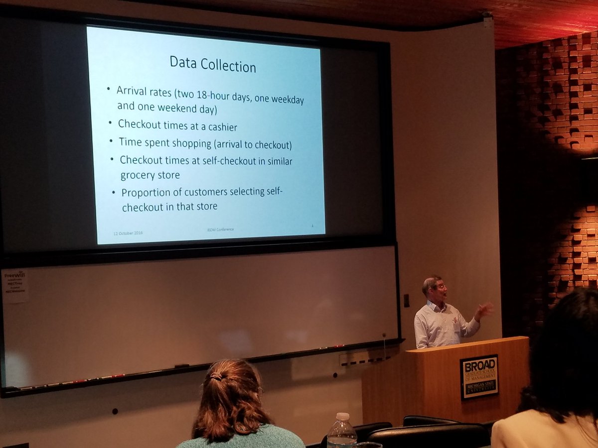 PMC_Corp's tweet image. Our Senior Engineer Ed Williams presentation on #DiscreteEvent #Simulation! #MSUG2016