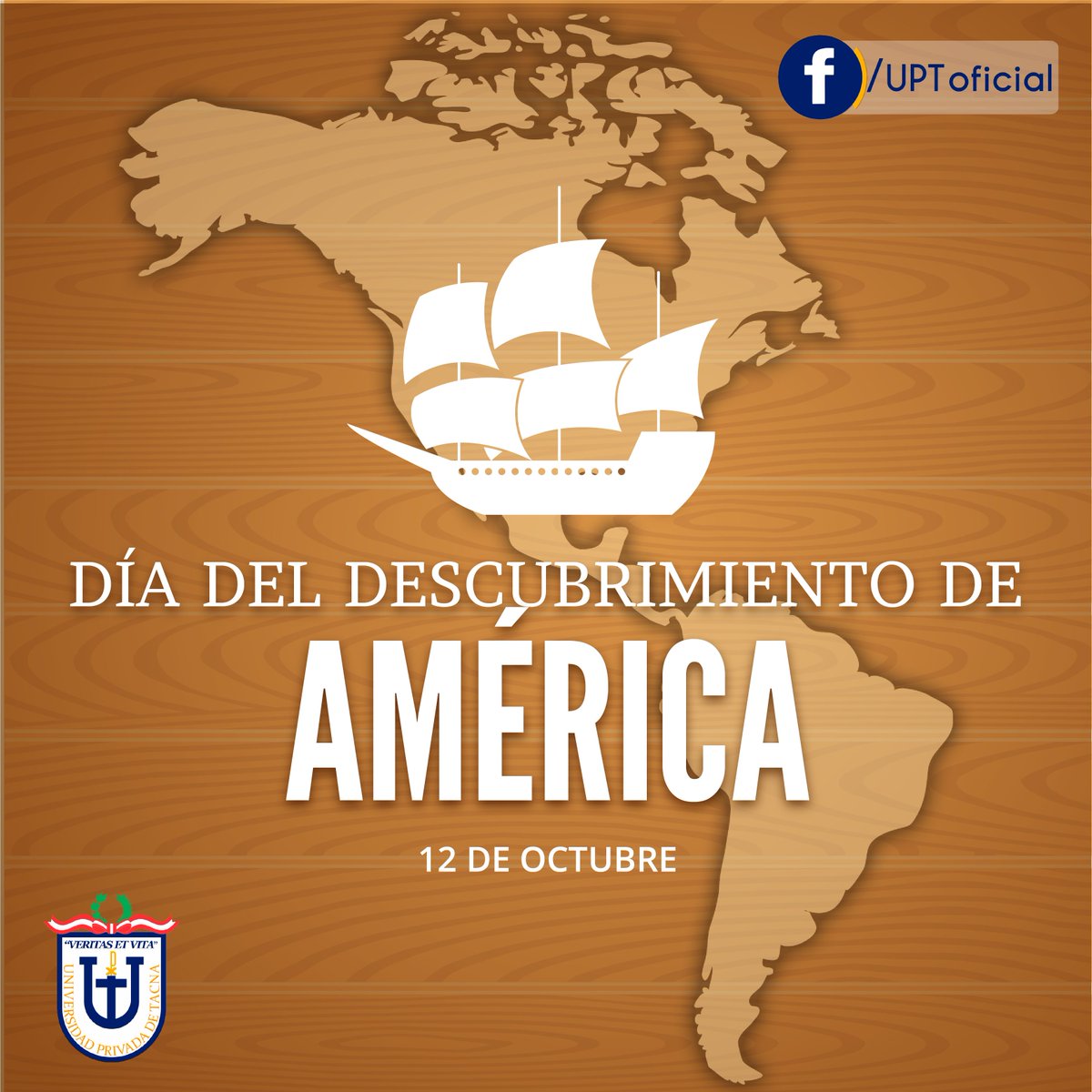 UPToficial's tweet photo. #AvisosUPT 12 de octubre- DÍA DEL DESCUBRIMIENTO DE AMÉRICA https://t.co/x5ZVkBN42R