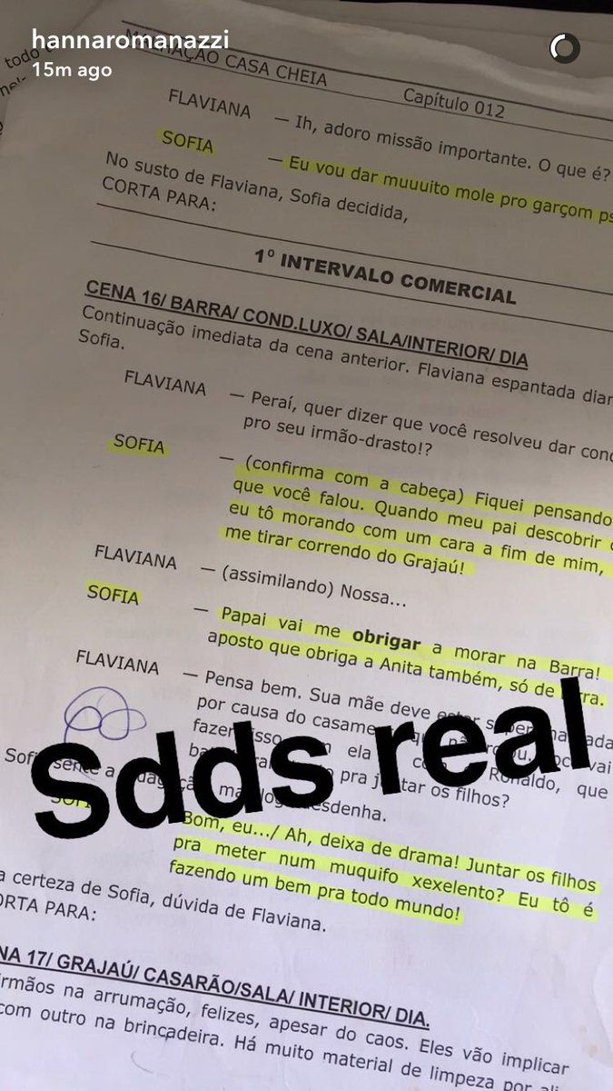 RomanazziNews's tweet photo. Sdds real! 👸🏼🙁(hannaromanazzi via Snapchat) https://t.co/DG0lCR2ox4