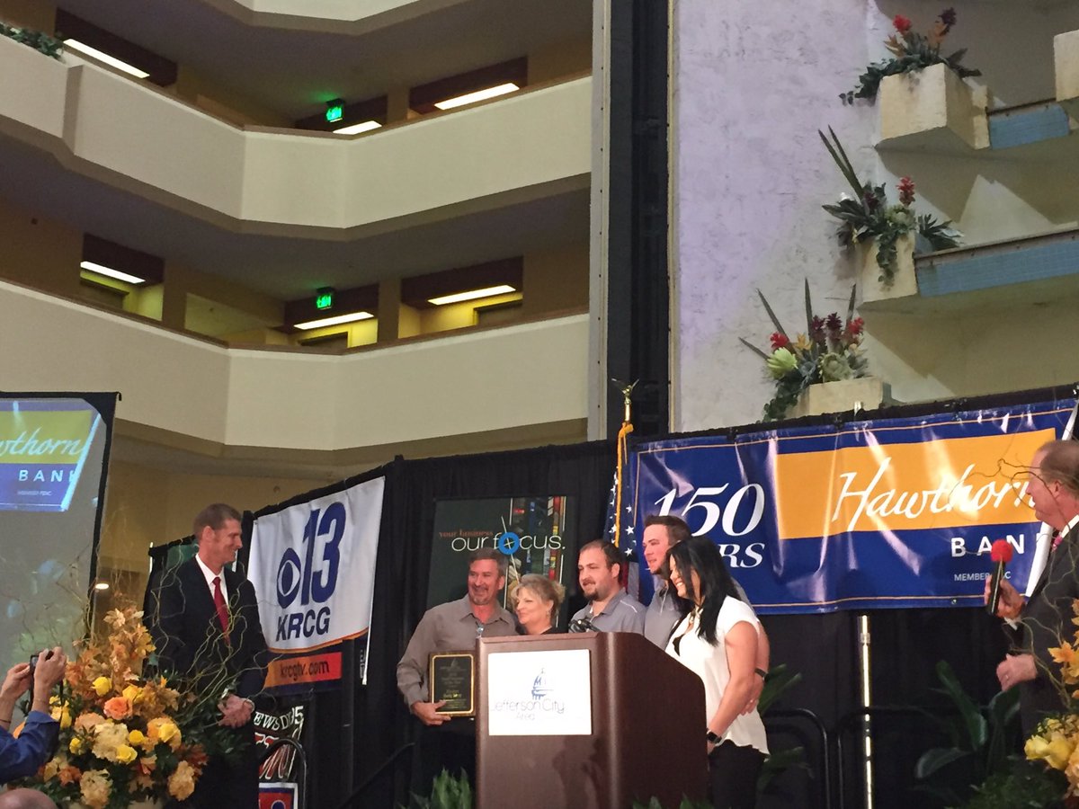 Congrats, <a href="/FischerBodyShop/">Fischer Body Shop</a>, 2016 Small Business of the Year! #jcmo