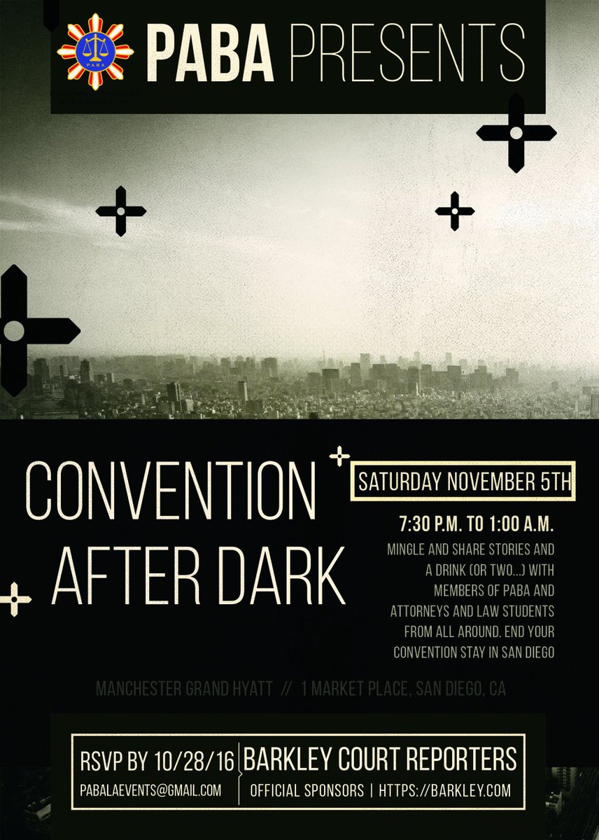 PABALawyers's tweet photo. NAPABA CONVENTION AFTER DARK, HOSTED BY THE PHILIPPINE AMERICAN BAR ASSOCIATION (PABA) https://t.co/bIiU0XI0a9 https://t.co/XSq0gtr5na