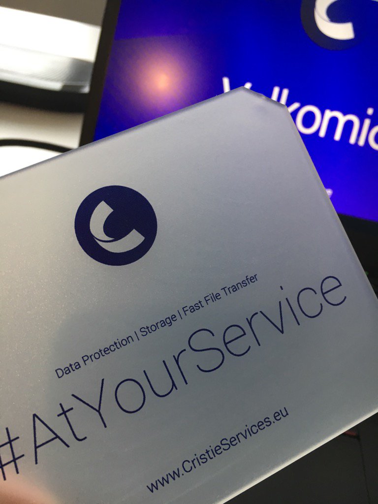 Cristienordic's tweet photo. Great @Cristie_EU road tour meeting interesting customers in Sweden and Denmark #dataprotection #storage https://t.co/6LiaaOnyhO