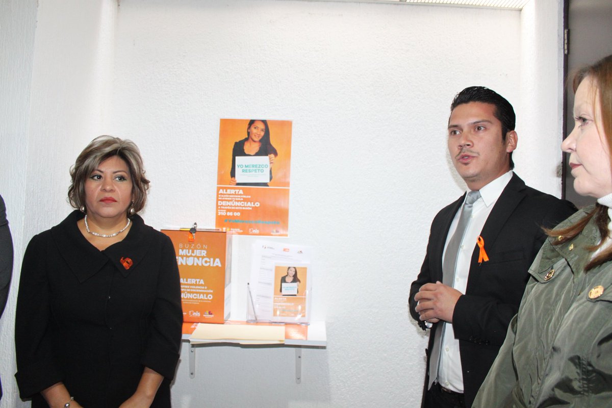 contraloriamich's tweet photo. Este buzón estará en las dependencias estatales para que las mujeres que no son atendidas por servidores, denuncien. https://t.co/2eaGIBQ7a5