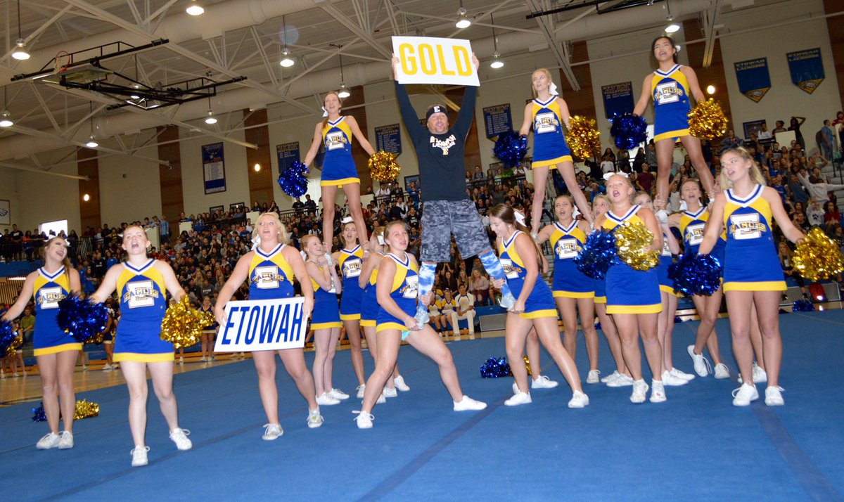 EtowahHS's tweet photo. Back to state for our Lady Eagle @_etowahsoftball &amp; @etowahvball Catch both teams tonite on the Mountain staring @ 4:30.KB #homeofchampions https://t.co/zGwR9ILvHl