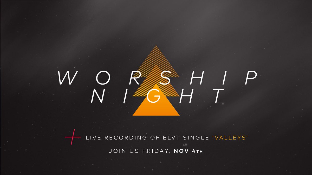 elevatepeople's tweet photo. Mark it down Friday Nov 7th. Or first worship night &amp; recording of our first Single "Valleys" - Sign up today!

https://t.co/1ZDQd3gP13 https://t.co/qjeY8AOF0x