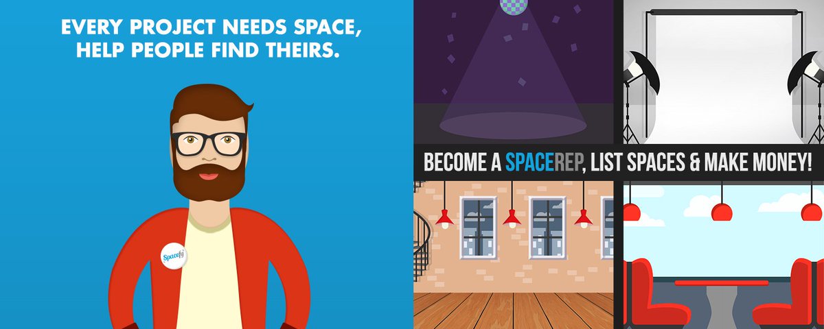 Villainie's tweet photo. Spacefy pays #filmmakers in #NewYork #LA and #Toronto to list creative project spaces. #filmmaking #film #indiefilm https://t.co/Ma8P2sgGtz https://t.co/l2CnPaSDyT