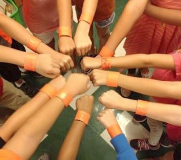 Bullying Prevention Month Did You Know? <a href="/fcsdfreshman/">Michael Berkemeier</a> sharing announcements, creating signs &amp; doing Shout Outs to spread positivity! Part I