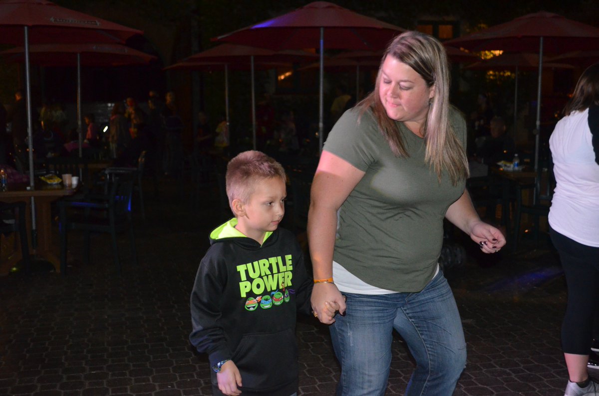 FOKWC's tweet photo. Jaxon enjoyed dancing with his mom at our #Halloween party just weeks after he finished chemotherapy. Congrats Jax! #JaxAttack https://t.co/4oQLLit0GQ