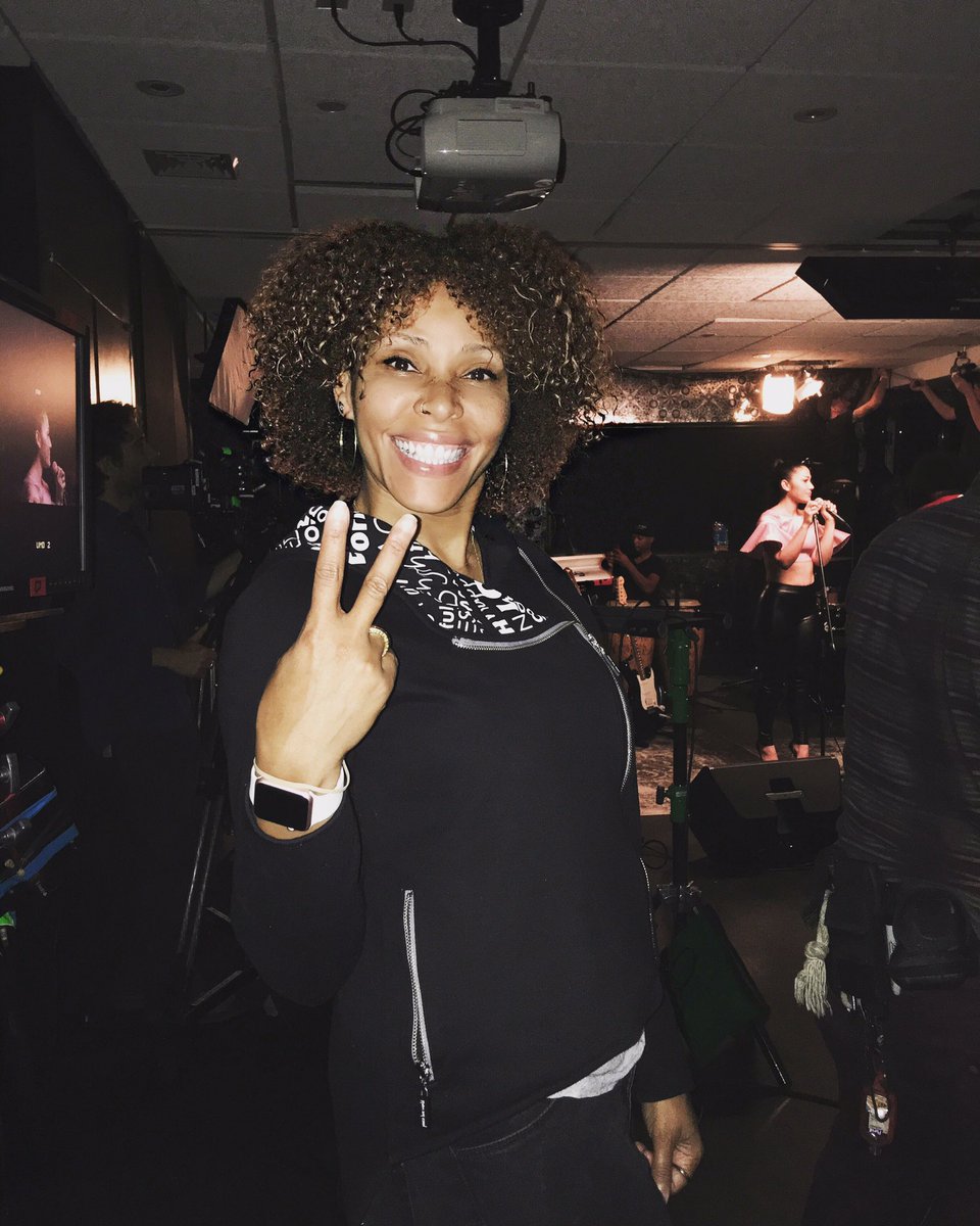 CBS cameras are rolling for the Artist of Tomorrow program featuring <a href="/wyclefjean/">wyclef jean</a> and @farinamusic 🙌🏾