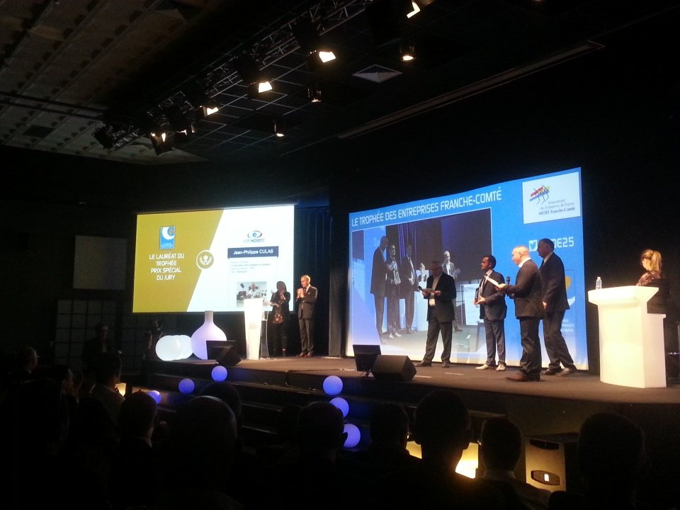 ORCOMFrance's tweet photo. Le Prix Spécial du Jury de cette 4ème édition du #Trophée des #Entreprises #FC est attribué à CM Drones (@Photocoptere25). Félicitations ! https://t.co/JISsKsCbqF