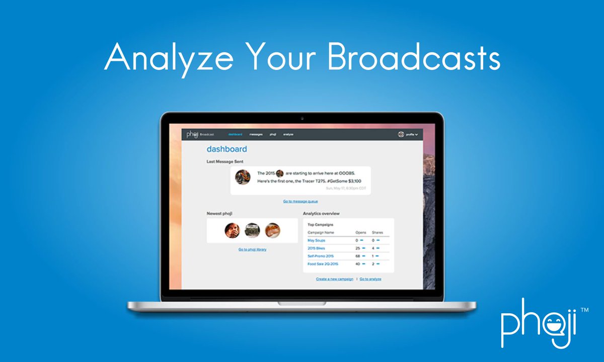 phojiprofnl's tweet photo. We want you to have measurable results with each campaign. Receive timely analytics for every broadcast. #NextInText #Analytics https://t.co/0EfDVfPVhm