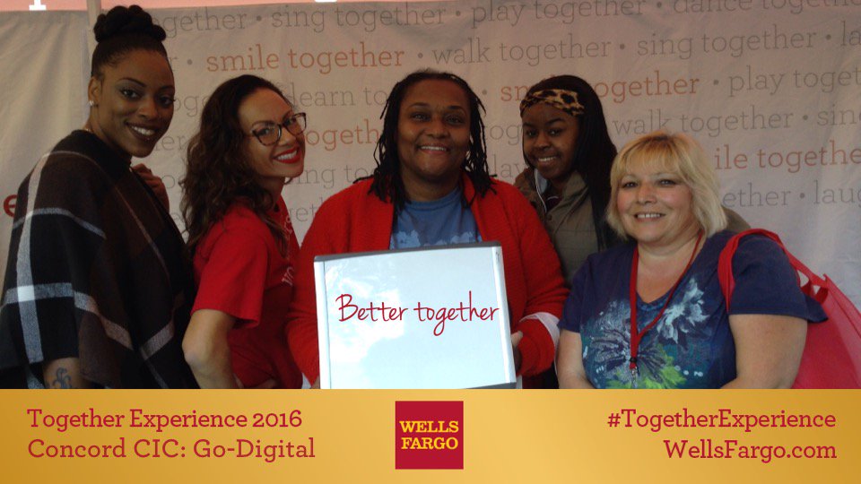sscales45's tweet photo. Making memories at the Wells Fargo Together Photo Op. Check out my photo @wellsfargo #TogetherExperience https://t.co/2jL1ggolPg