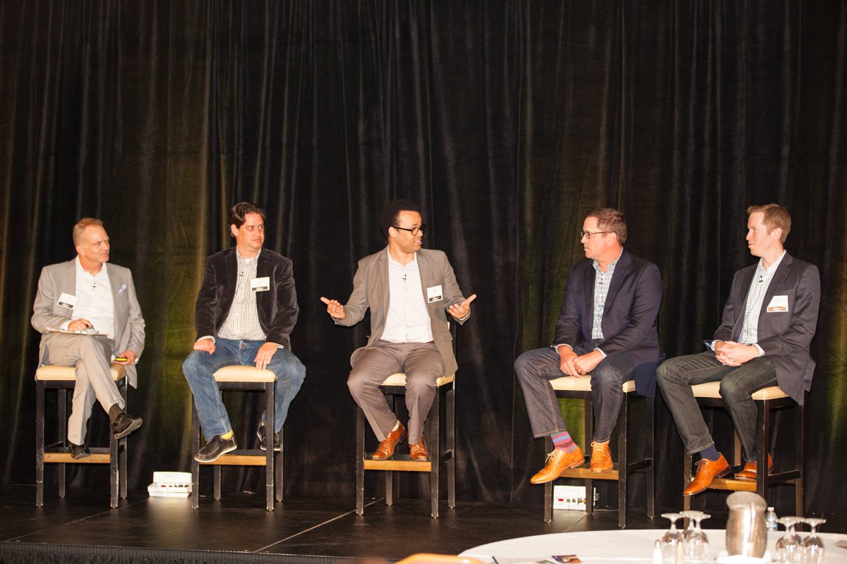 ensighten's tweet photo. One last pic from AGILITY Chicago. Panel discussion: "Putting the CX First." With @ObservePoint IBM & Yahoo. #AGILITY2016 #martech #CX https://t.co/EDTidzQ9Mj