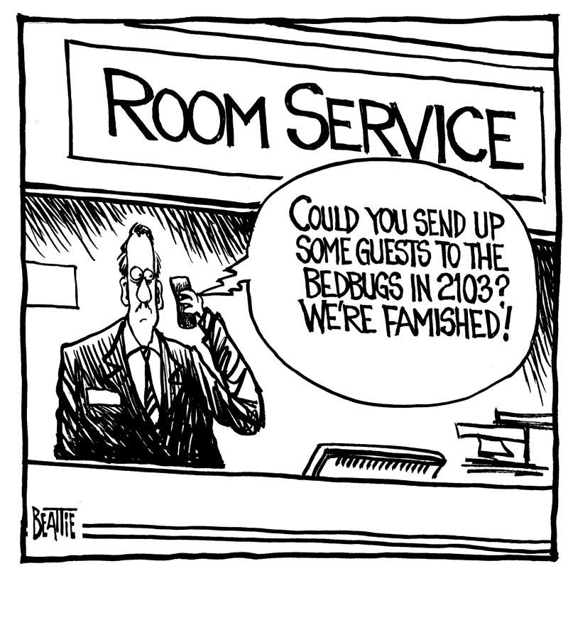 Just a friendly reminder to check your hotel mattresses when you travel. #DontLetTheBedbugsBite