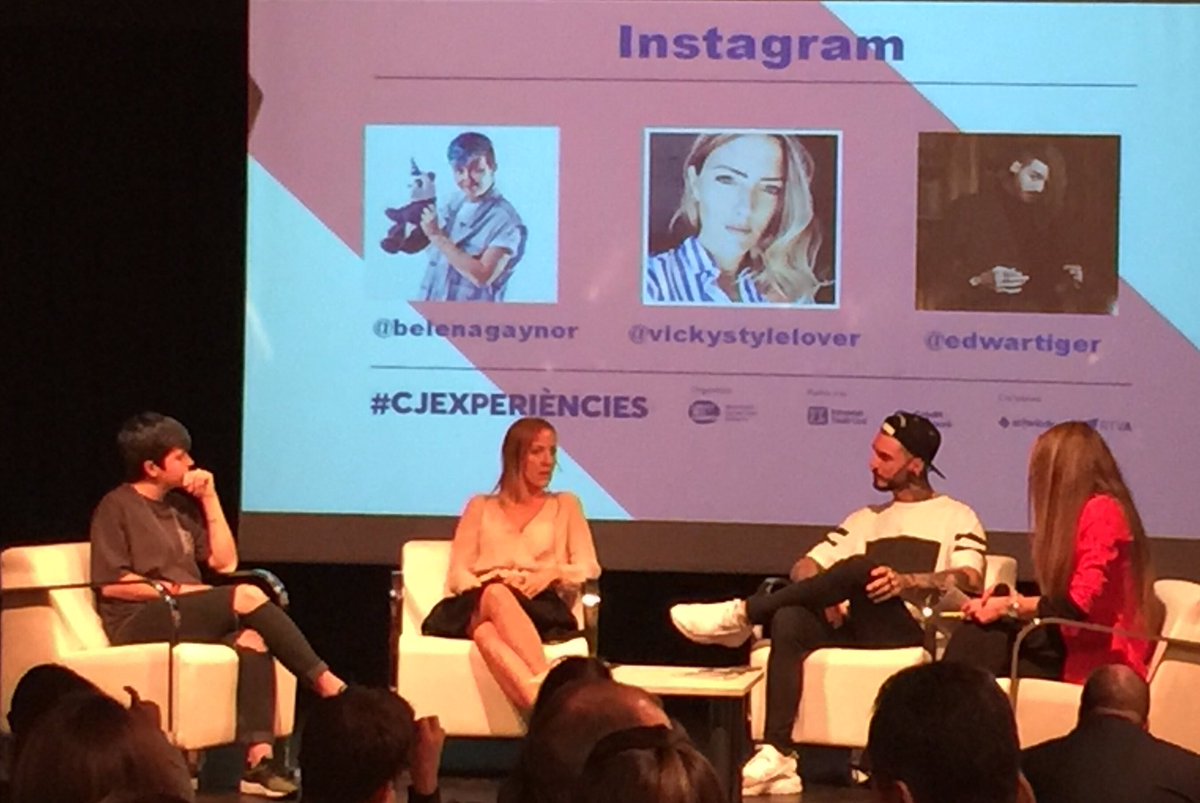 enricflix's tweet photo. #instagramers #youtubers #influencers tot el món 3.0 a #cjexperiencies d'#andorra amb @BelenaGaynor @stylelovervicky @EdwarTiger https://t.co/bHcH2Eo1io