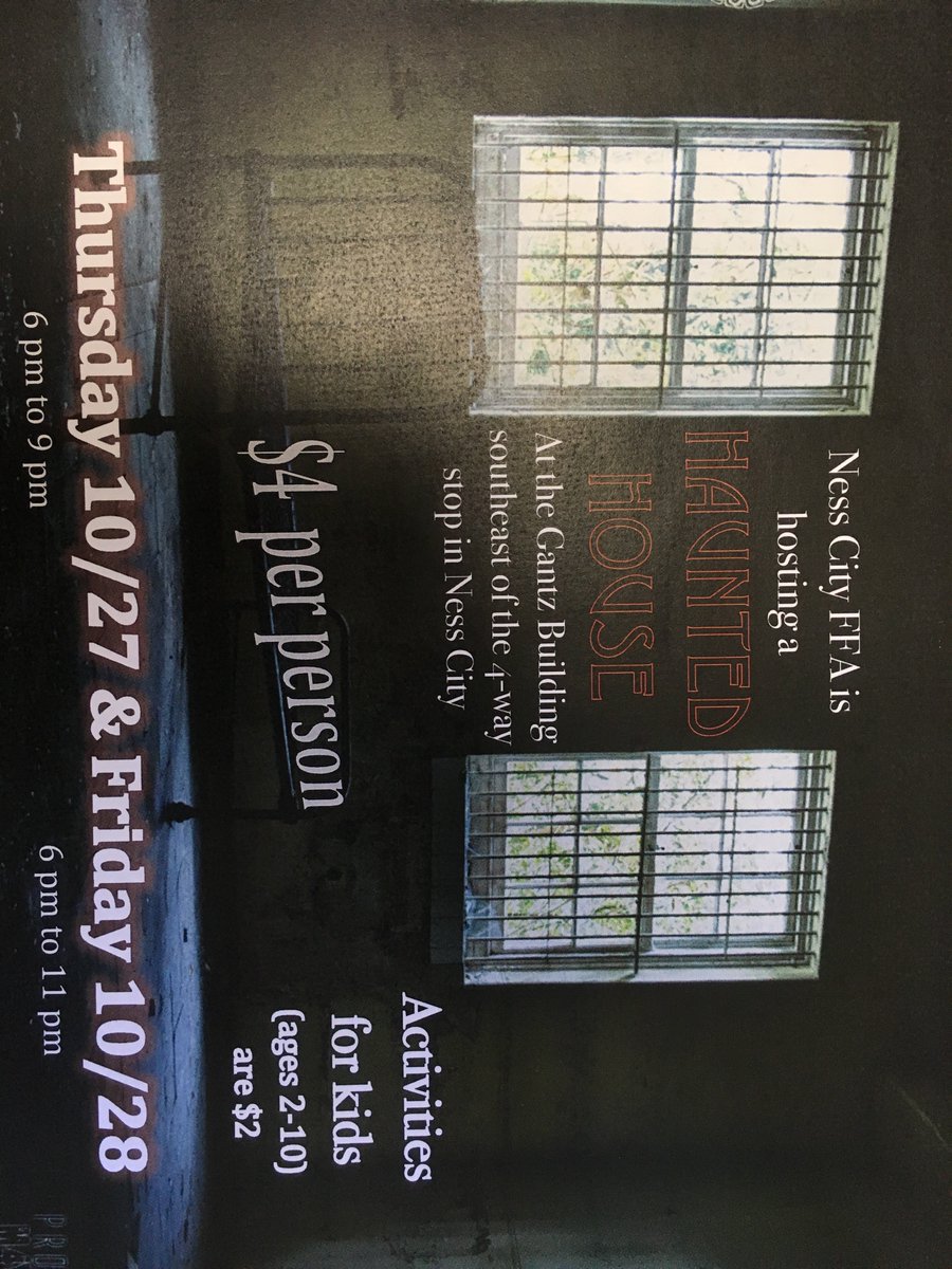 Why did the scarecrow win the Nobel Prize? Because he was out standing in his field! Join us for more "scares" and fun at our #hauntedhouse