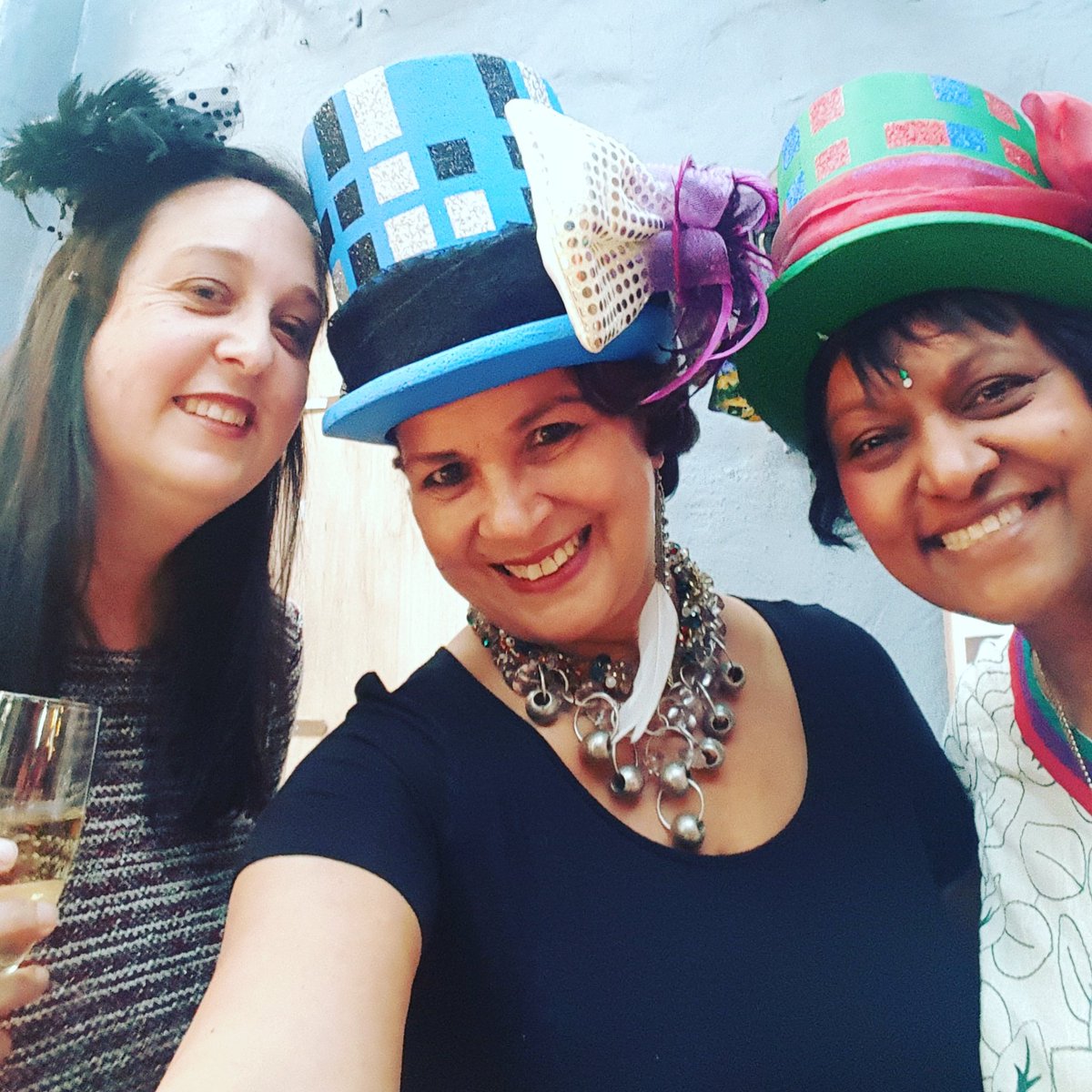<a href="/CTGA_SA/">CTGA</a> lovng the crazy hats tonight at Year End Party <a href="/RatangaJunction/">Ratanga Junction</a> with <a href="/Apt_Tours/">Apt Tours</a> <a href="/CapeTGC/">Cape TG Connection</a>
