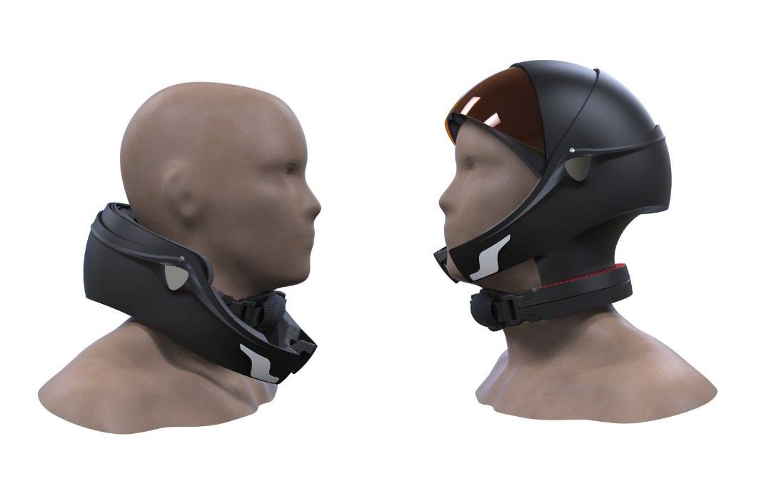 NeozOne's tweet photo. Golem #Innovation : Le casque dépliable inspiré des films de science-fiction https://t.co/VfhfNHGntq https://t.co/cmCRPVcp4n