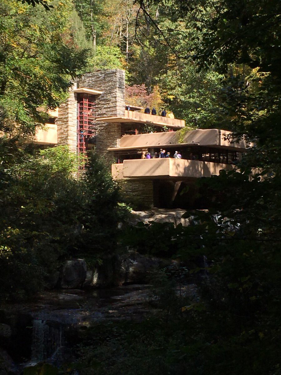 vstpgh's tweet photo. RT @architectmark Busman’s Holiday #BlogDiary Day 5 – #FLW @Fallingwater #KentuckKnob https://t.co/n8Mi16dvoa https://t.co/mXRSpLC68A