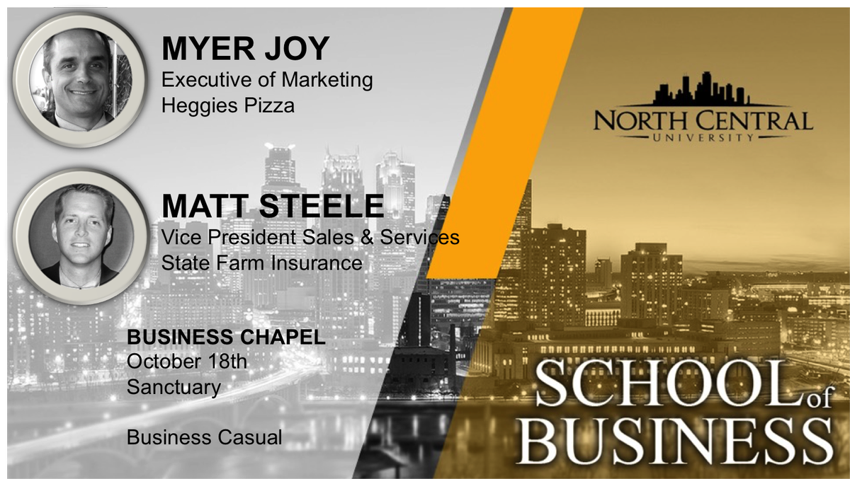 NCU_Business's tweet photo. Make sure to come to the School of Business Chapel October 18th! https://t.co/0HkUdnxYY7