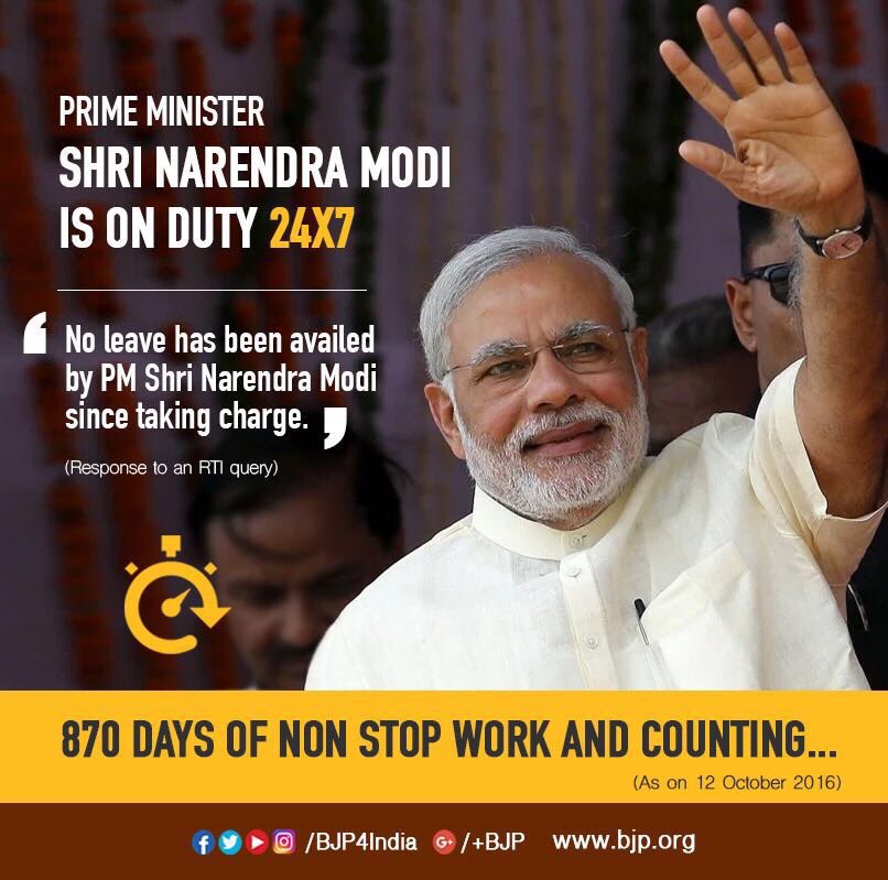 PiyushPatelBJP's tweet image. Prime Minister Shri @narendramodi is on duty 24x7. #ModiBestPM